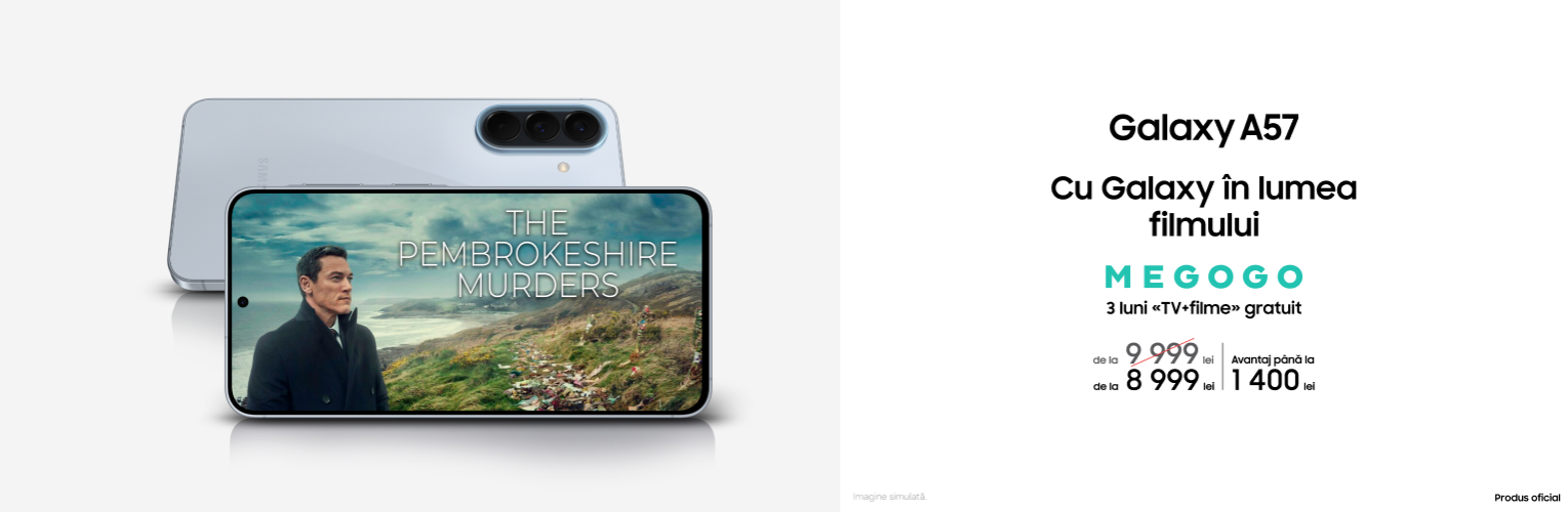 Samsung Galaxy A57 - partenerul tău în orice aventuri!