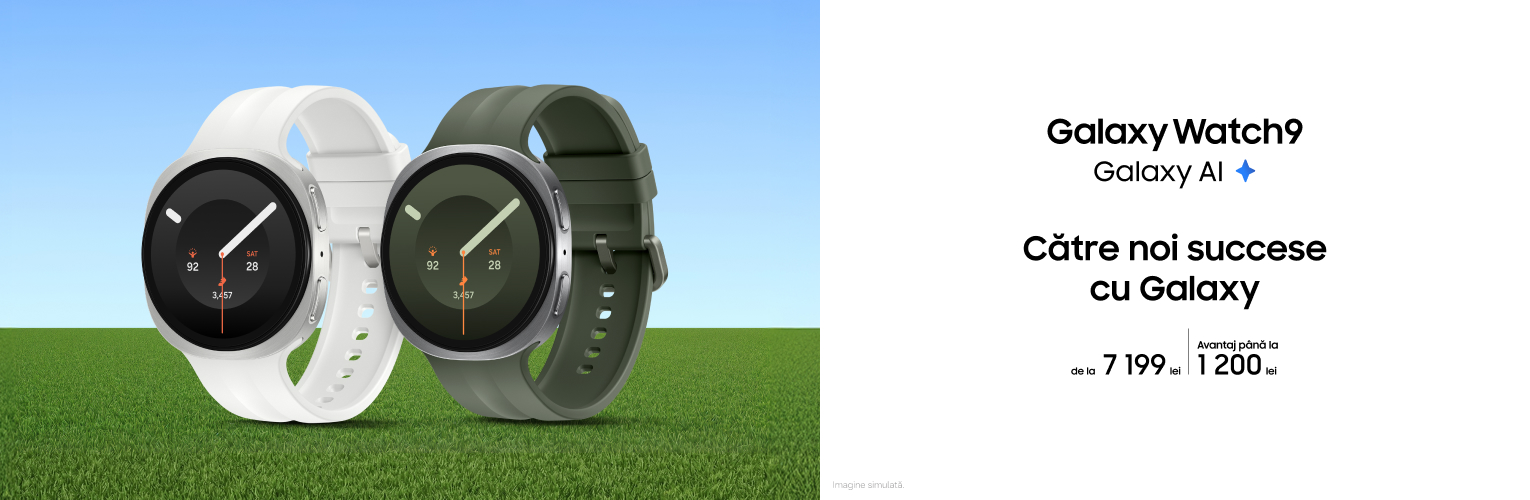Alege unul dintre cele mai noi modele: Galaxy Watch 9 sau Galaxy Watch Ultra 2