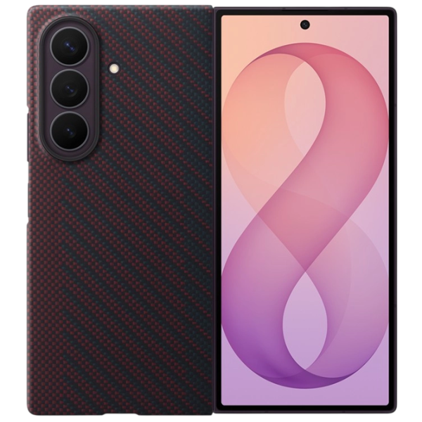 Чехол для смартфона Samsung Galaxy Fold 8 Ultra MagSafe Back ТПУ Красный