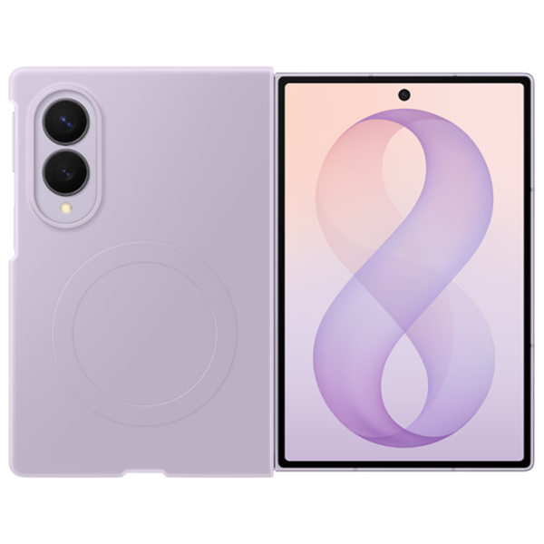 Чехол для смартфона Samsung Galaxy Fold 8 MagSafe Back ТПУ Фиолетовый