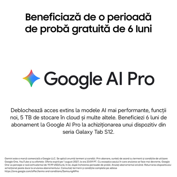 Tabletă Samsung Galaxy Tab S12+ 12.6" 12 GB/256 GB 5G Gray photo 11