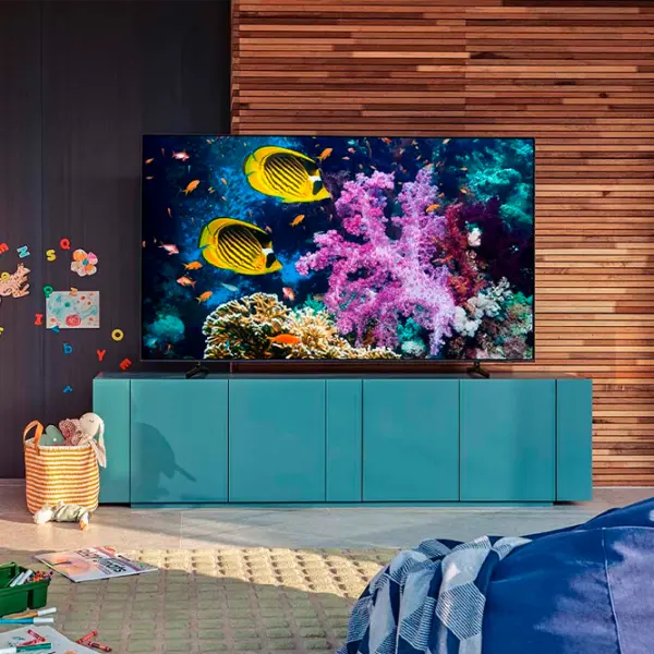 Televizor Samsung QE75Q60AUXUA 75" / QLED / 4K / Smart TV / Black photo 8