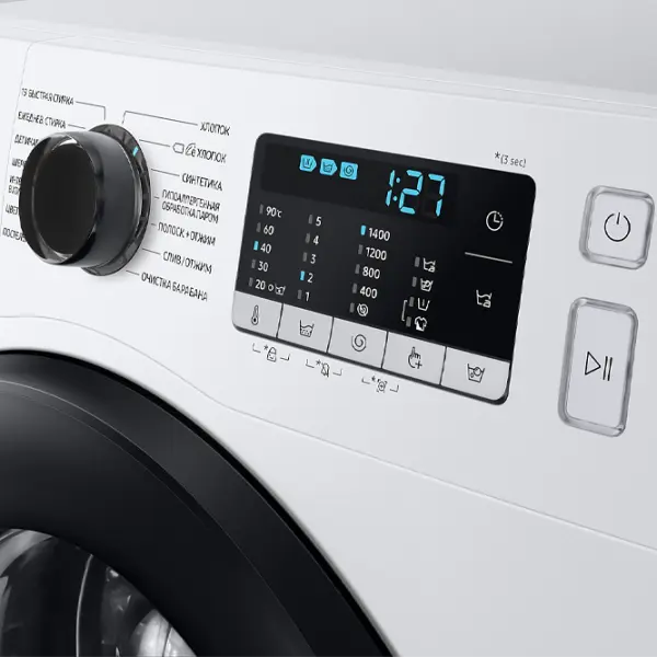 Mașină de spălat Samsung WW90TA047AE/LP 9 kg White photo 7
